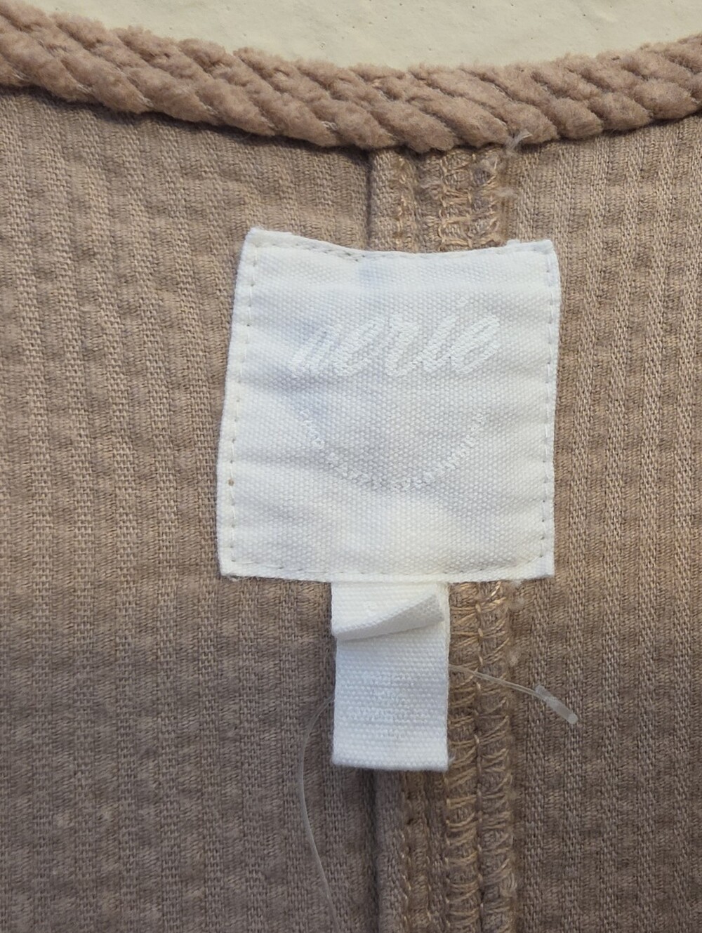 NWT Aerie Corduroy Jumpsuit Womens Small Tan Button Front Retro Style Streetwear - Picture 8 of 9